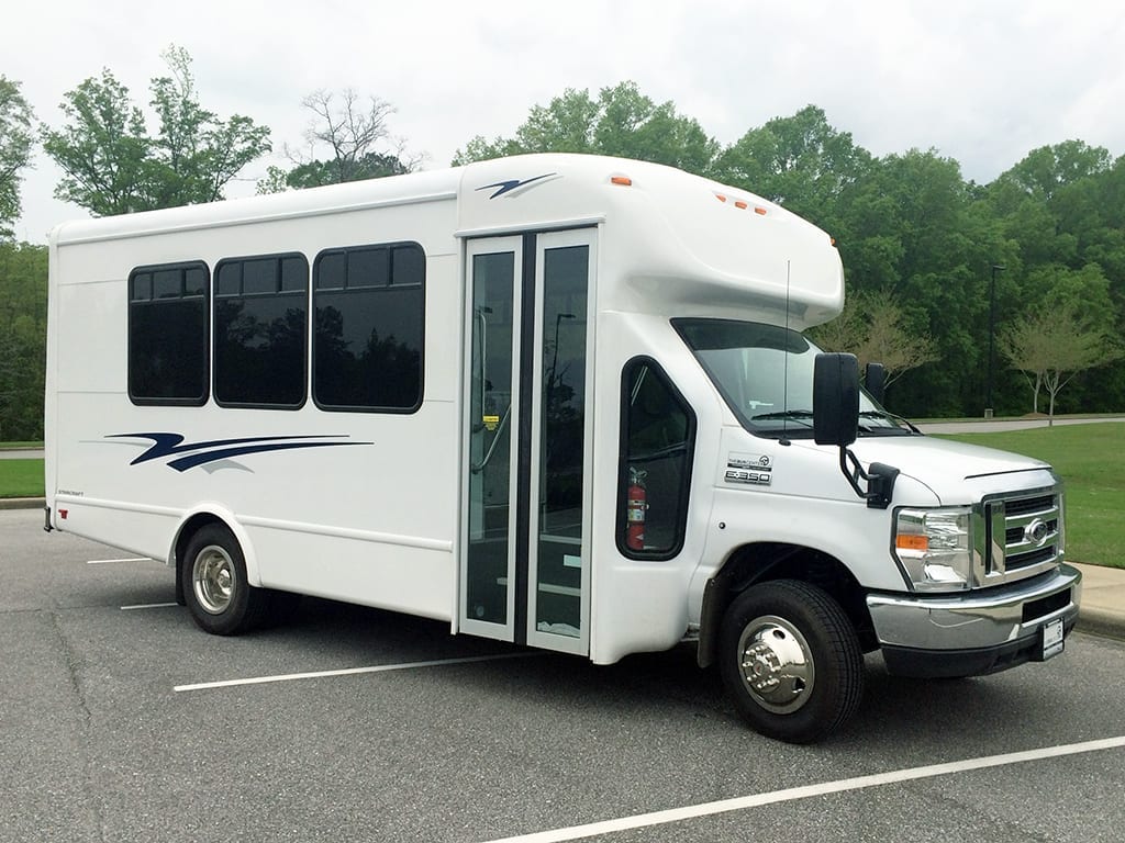 Ford E350 15 Passenger Shuttle Bus for lease sale purchase rent
