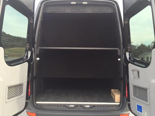 Mercedes Benz Sprinter Rear Luggage